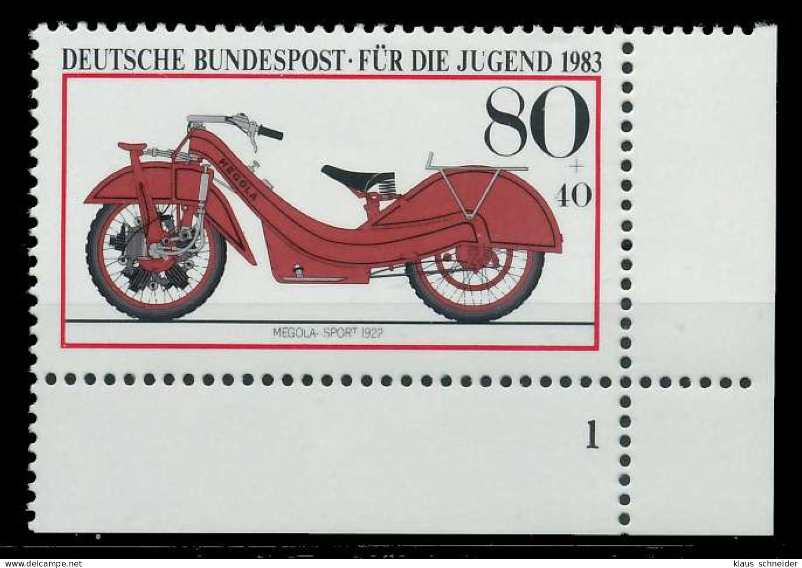 BRD 1983 Nr 1170 Postfrisch FORMNUMMER 1 X82250A - Unused Stamps