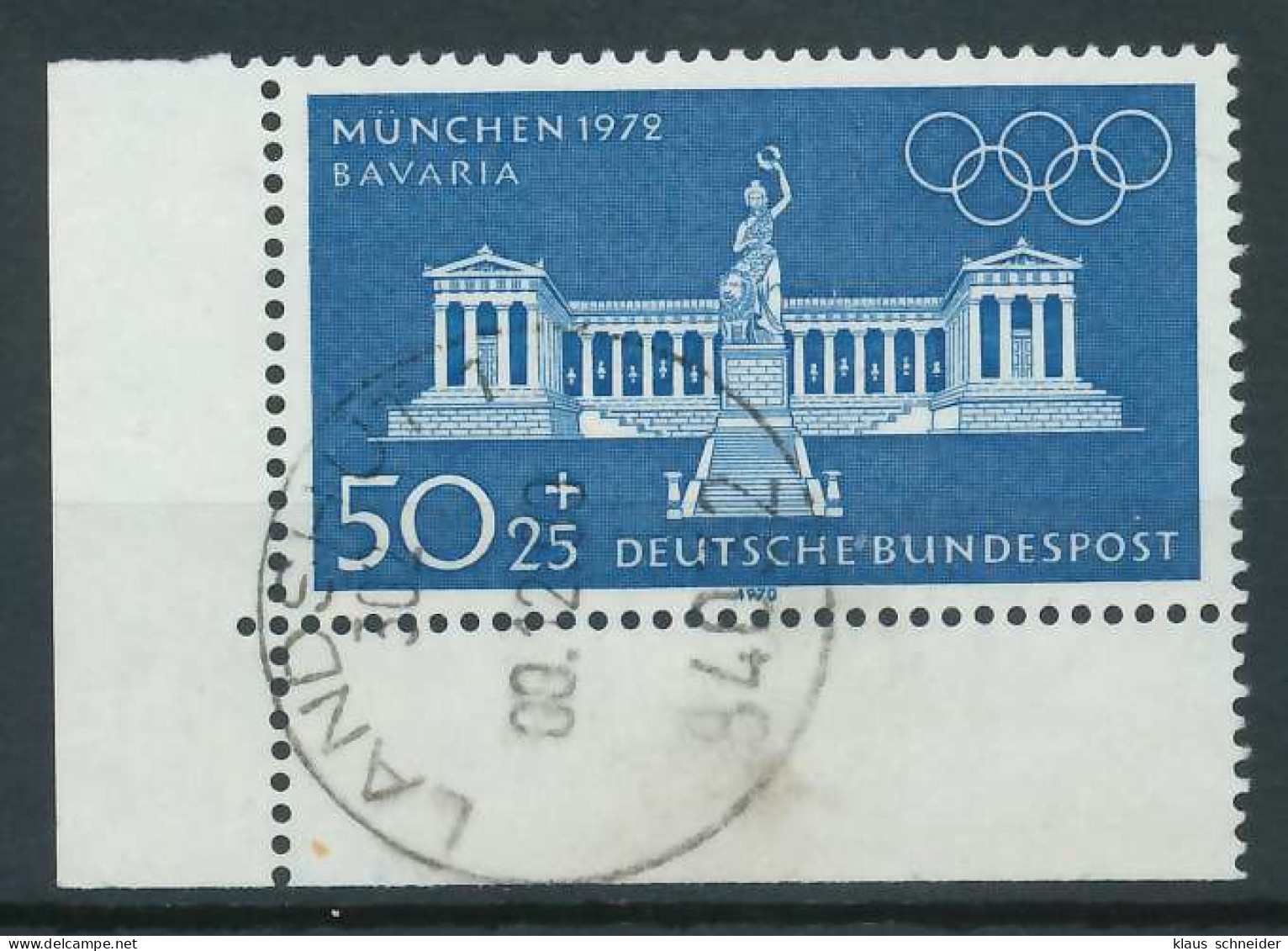 BRD 1970 Nr 627 Zentrisch Gestempelt ECKE-ULI X832C92 - Used Stamps