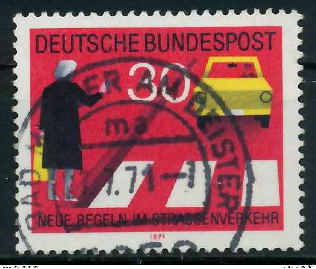 BRD 1971 Nr 673 Gestempelt X83690E - Used Stamps