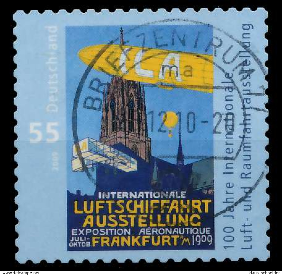 BRD 2009 Nr 2755 Zentrisch Gestempelt X848946 - Used Stamps