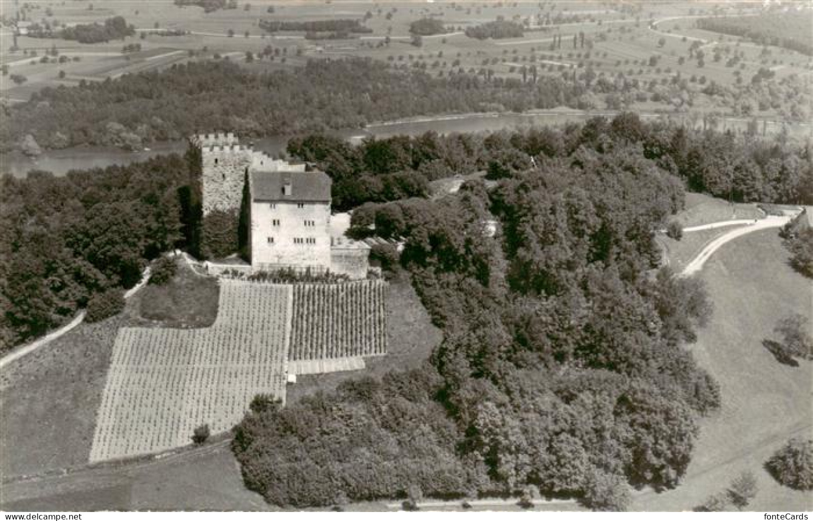 13915750 Schloss_Habsburg_Brugg_AG Fliegeraufnahme - Autres & Non Classés