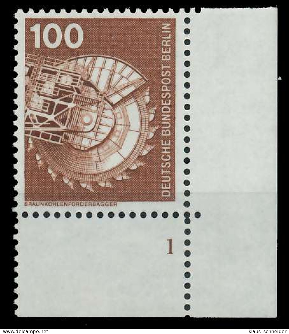 BERLIN DS INDUSTRIE U. TECHNIK Nr 502 Postfrisch FORMNU X8E2542 - Unused Stamps