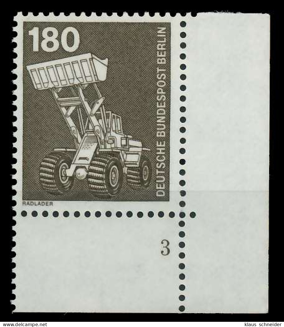 BERLIN DS INDUSTRIE U. TECHNIK Nr 585 Postfrisch FORMNU X8E25F6 - Unused Stamps