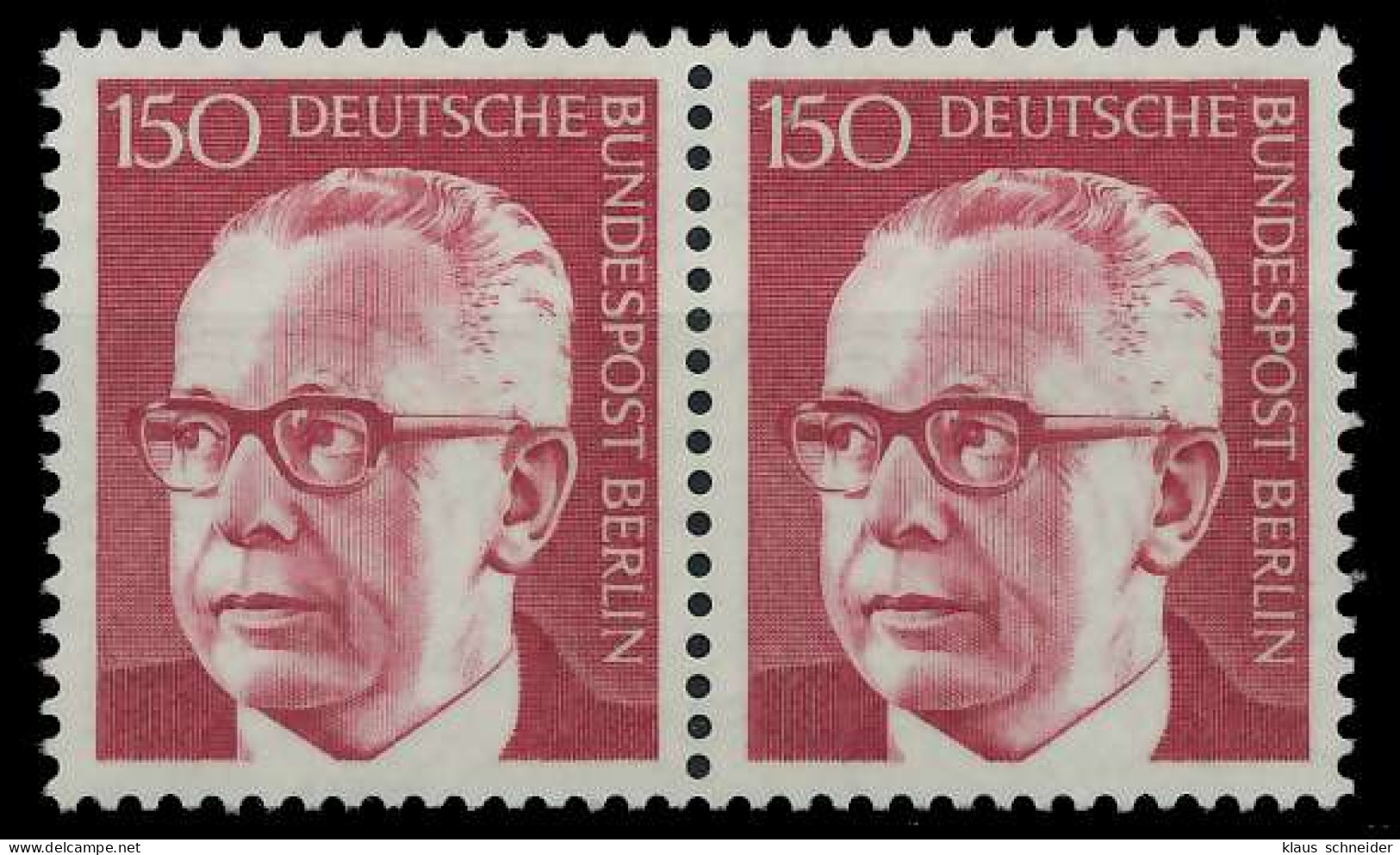 BERLIN DS HEINEMANN Nr 431 Postfrisch WAAGR PAAR X906666 - Unused Stamps