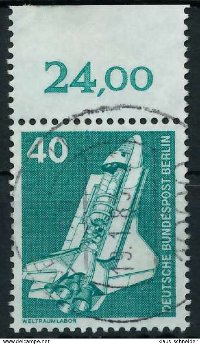 BERLIN DS INDUSTRIE U. TECHNIK Nr 498 Zentrisch Gestempelt X9067AE - Oblitérés