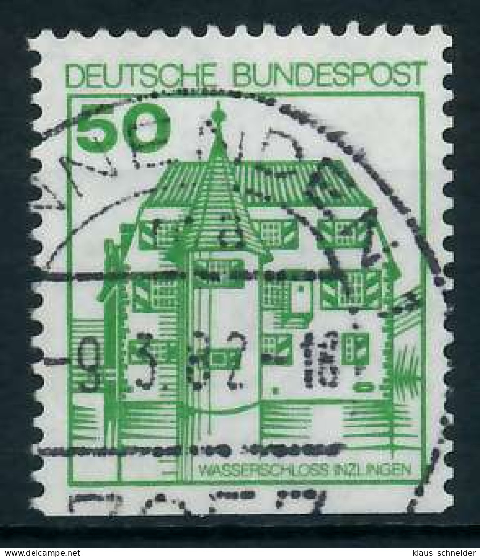 BRD DS BURGEN U. SCHLÖSSER Nr 1038DI Gestempelt X92FFAA - Used Stamps