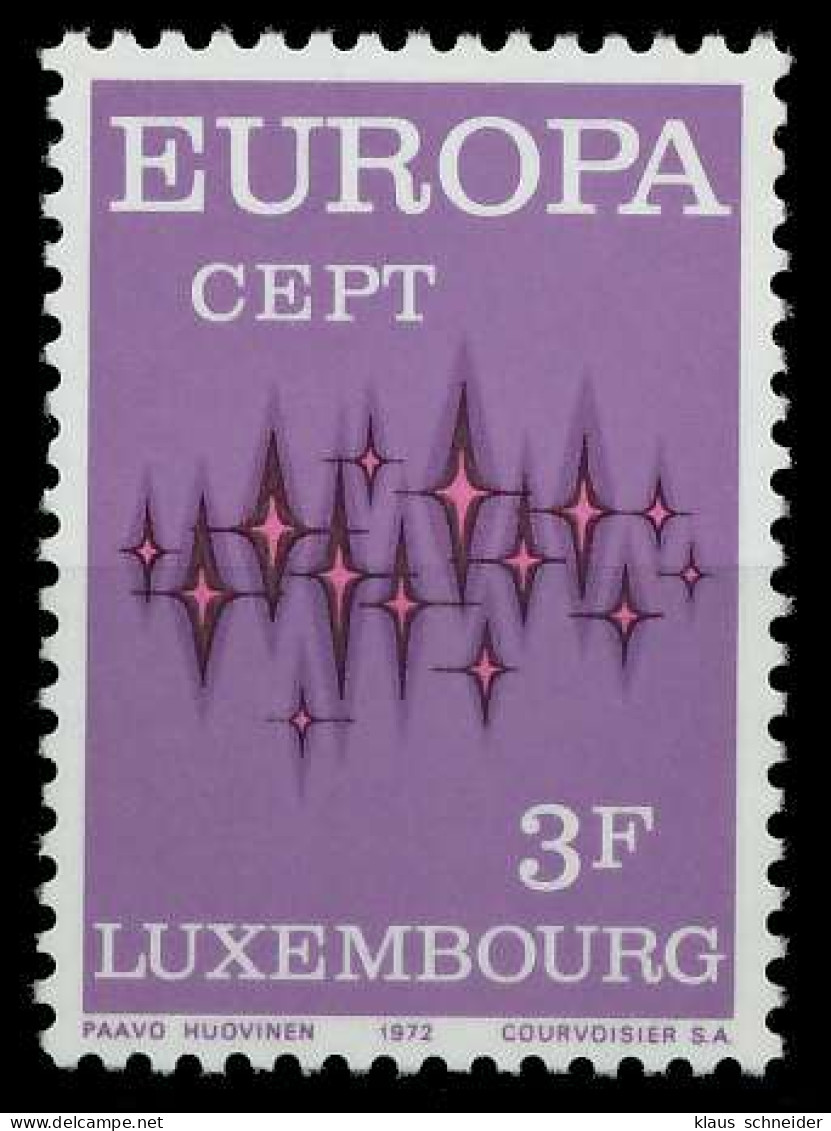 LUXEMBURG 1972 Nr 846 Postfrisch X0402FE - Unused Stamps