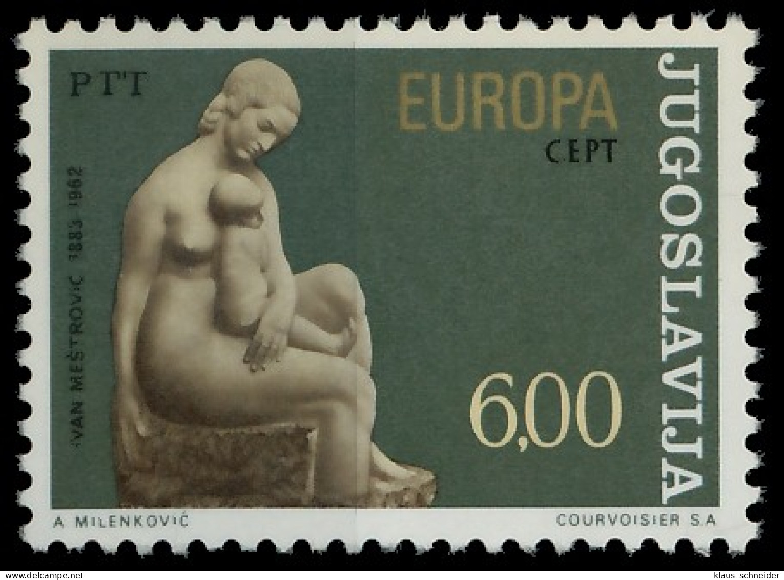 JUGOSLAWIEN 1974 Nr 1558 Postfrisch SAC310A - Unused Stamps