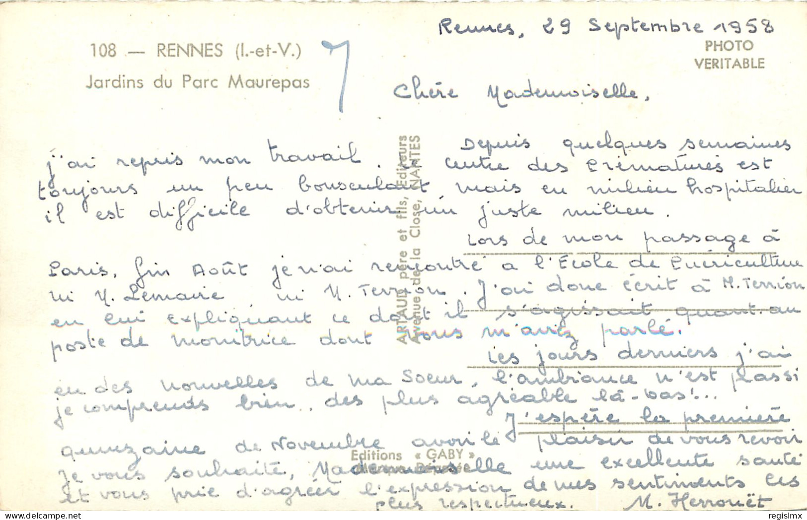 35-RENNES-N°3012-B/0299 - Rennes