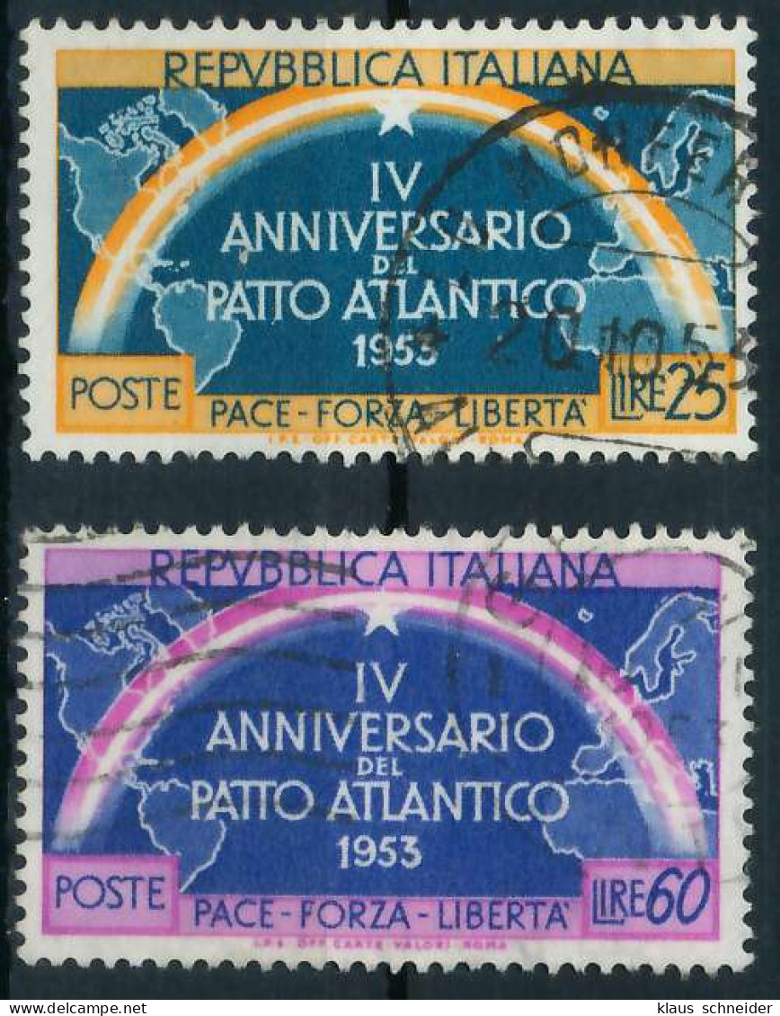 ITALIEN 1953 Nr 896-897 Gestempelt X05FAFE - 1946-60: Usados