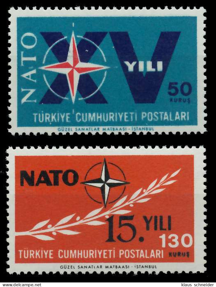 TÜRKEI 1964 Nr 1899-1900 Postfrisch SAE454E - Unused Stamps