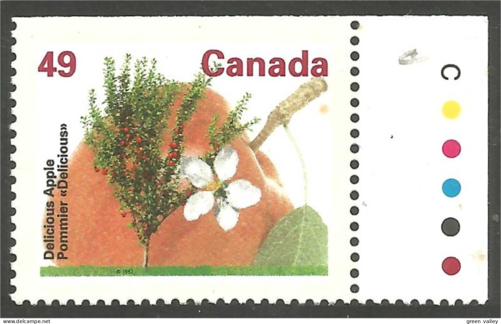 Canada Pomme Delicious Apple MNH ** Neuf SC (C13-64ahpc) - Nuovi