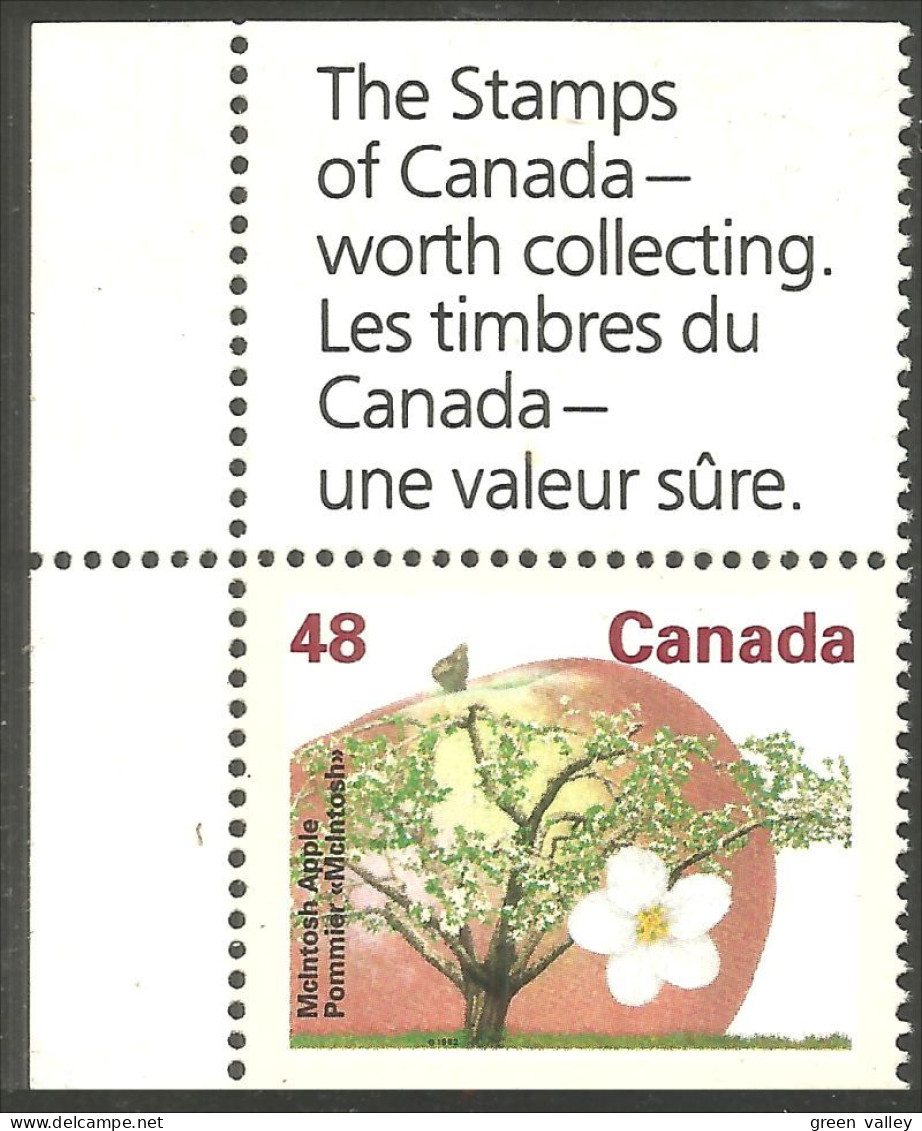 Canada Pomme McIntosh Apple Collect Stamps MNH ** Neuf SC (C13-63albl-collb) - Alimentation