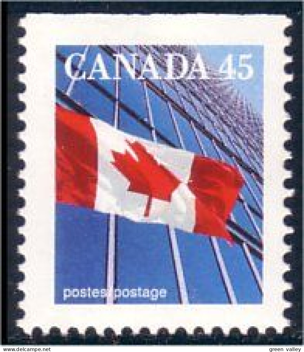 Canada Drapeau Flag MNH ** Neuf SC (C13-61ashb) - Briefmarken
