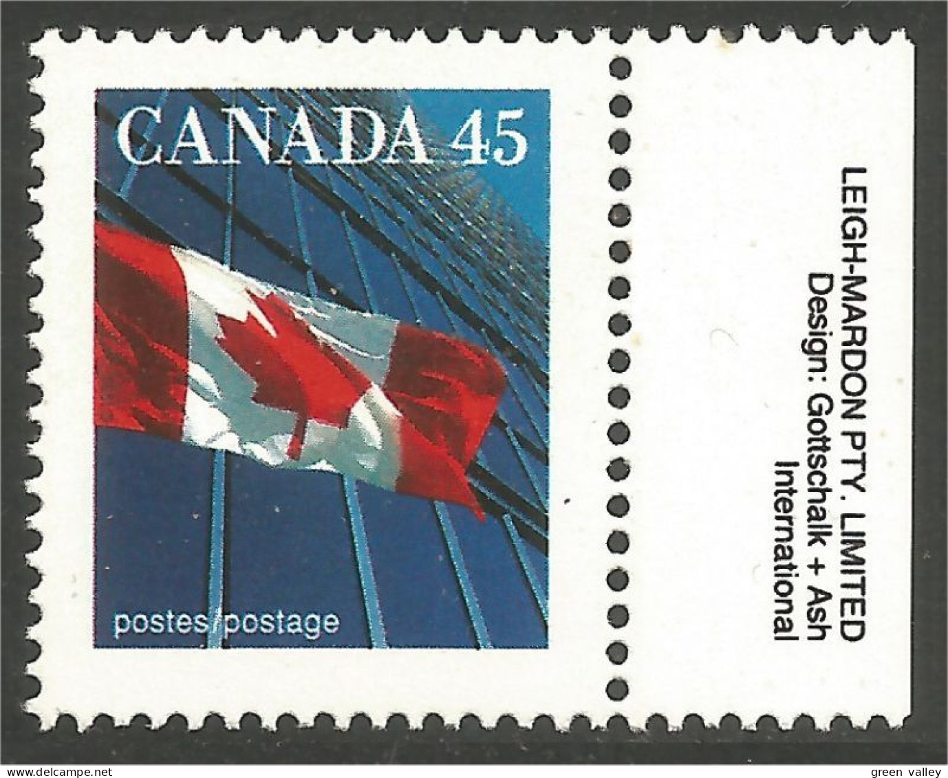 Canada Drapeau Flag Label Leigh-Marlon Pty MNH ** Neuf SC (C13-61lbl-lm) - Nuovi