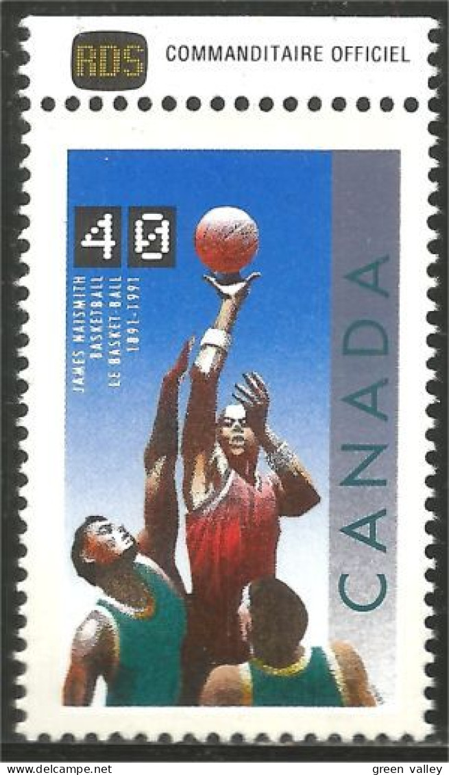 Canada Basketball Basket Ball Sponsor Television RDS MNH ** Neuf SC (C13-43rdsha) - Télécom