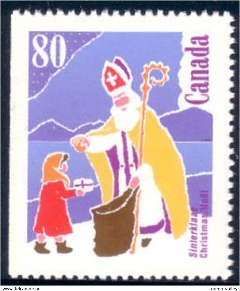 Canada Pere Noel Santa Claus MNH ** Neuf SC (C13-41asgb) - Christmas