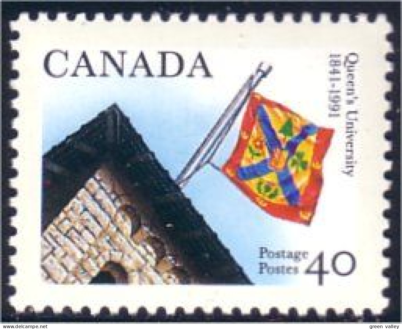 Canada Drapeau Queen's University Flag MNH ** Neuf SC (C13-38b) - Ungebraucht