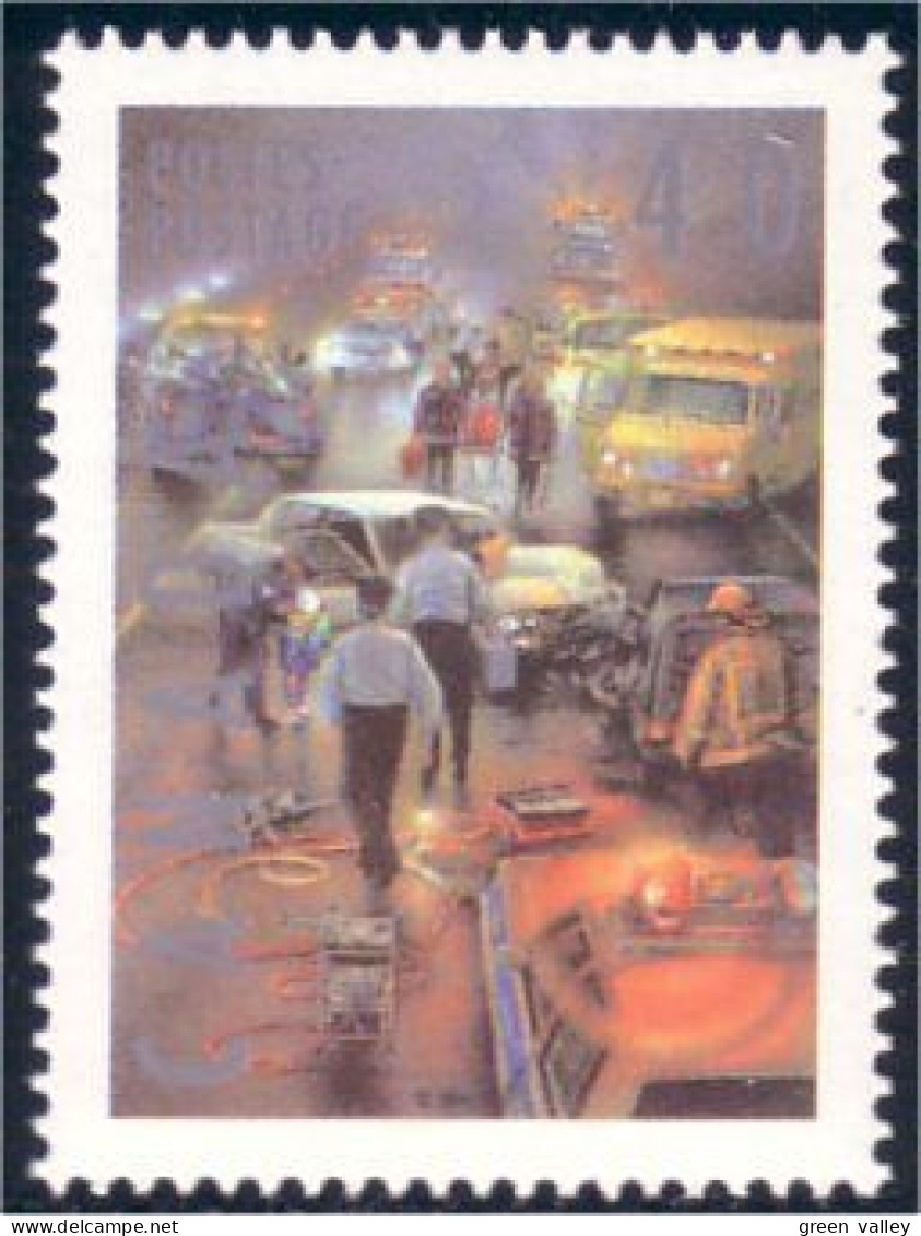 Canada Police Car Accident Automobile  MNH ** Neuf SC (C13-31d) - Cars