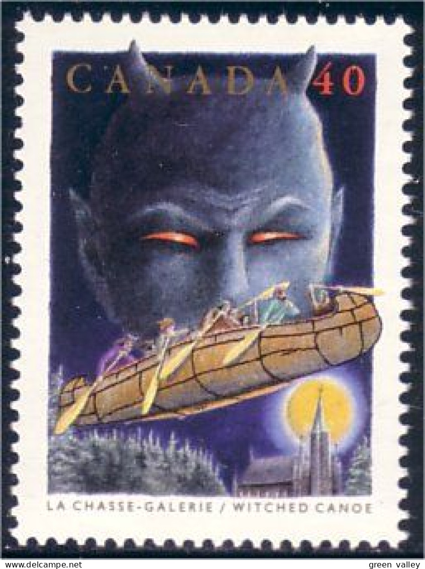 Canada Chasse Galerie Witched Canoe MNH ** Neuf SC (C13-34a) - Ungebraucht