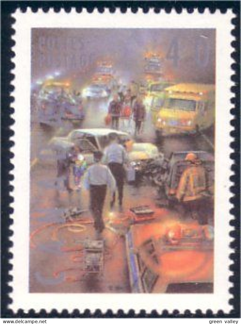 Canada Police Car Accident Automobile MNH ** Neuf SC (C13-31a) - Ungebraucht