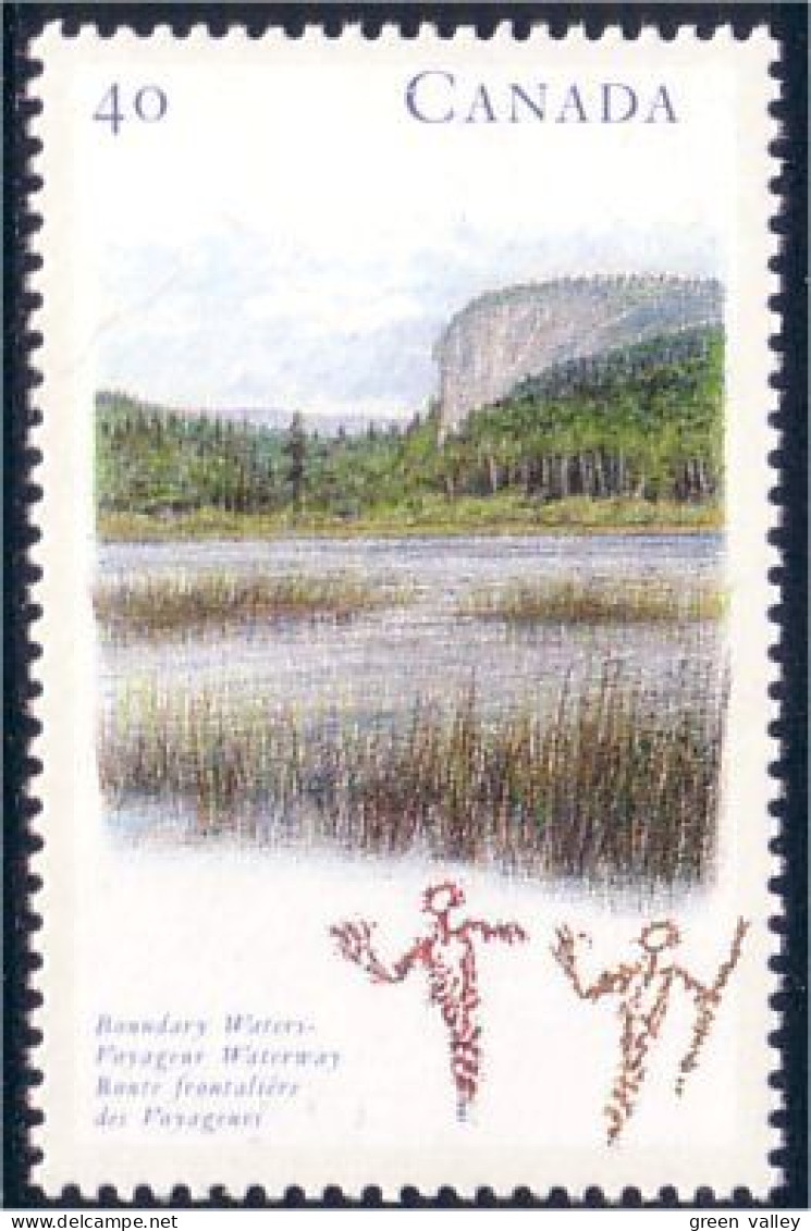 Canada Riviere Frontiere Boundary River MNH ** Neuf SC (C13-23b) - Andere & Zonder Classificatie
