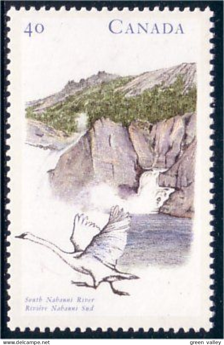 Canada Riviere South Nahanni River Oie Goose MNH ** Neuf SC (C13-21d) - Geese