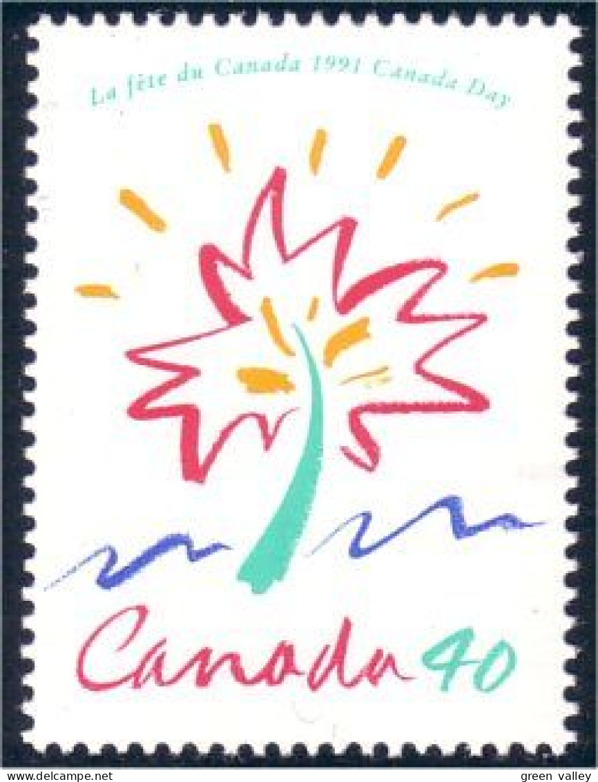 Canada Day Feuille Erable Maple Leaf Fête MNH ** Neuf SC (C13-16a) - Neufs