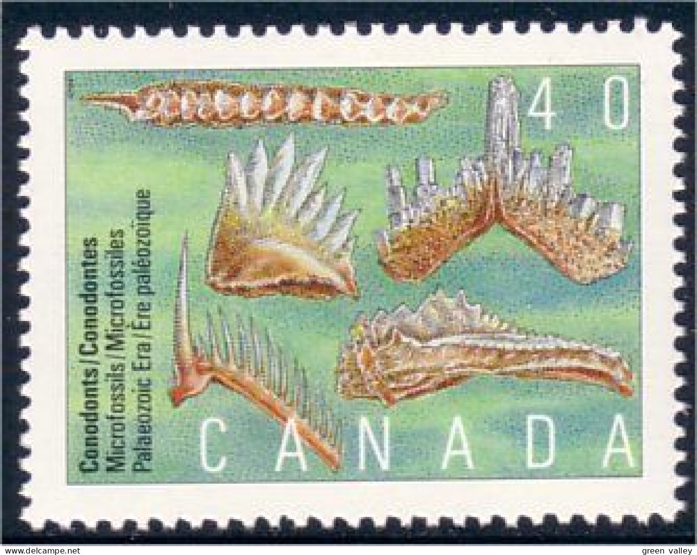 Canada Conodonts Fossiles MNH ** Neuf SC (C13-06b) - Prehistorics