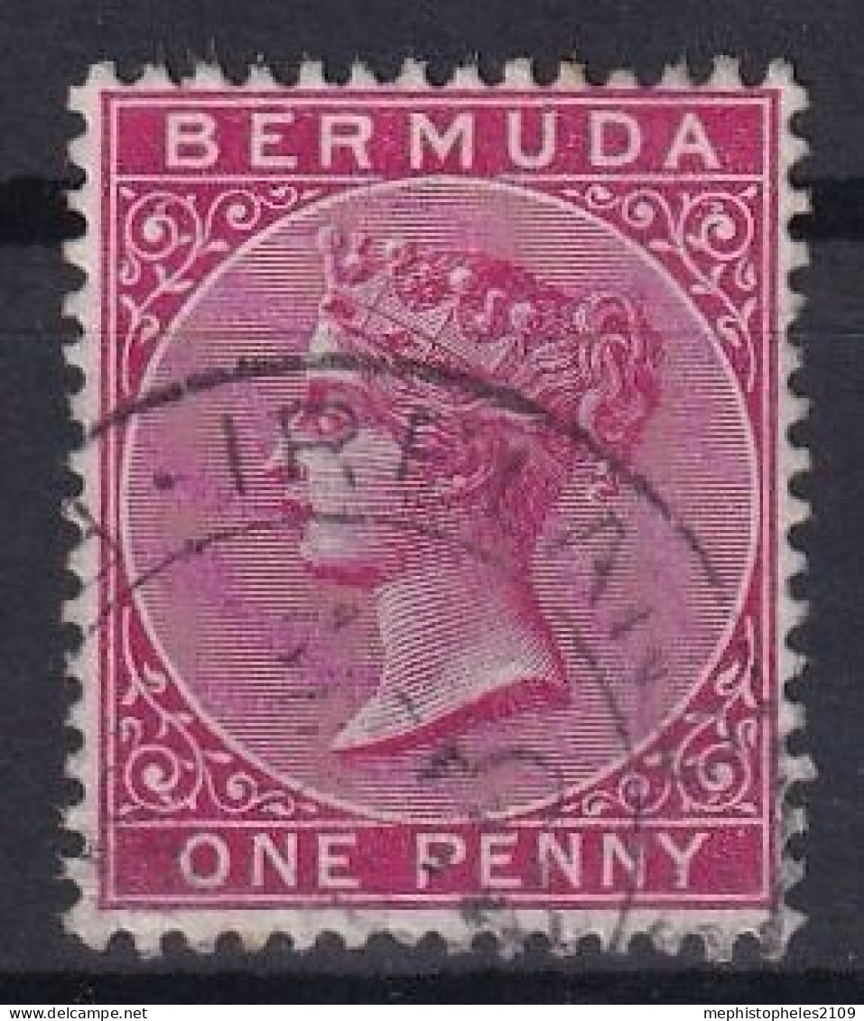 BERMUDA 18860 - Canceled - Sc# 19c - Inverted Wmk! - Bermuda