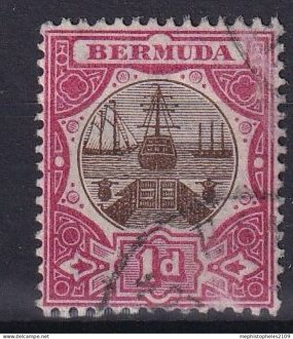 BERMUDA 1906 - Canceled - Sc# 34 - Bermuda