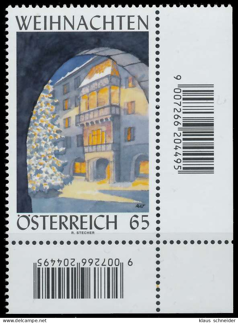 ÖSTERREICH 2010 Nr 2902 Postfrisch ECKE-URE X2EA762 - Unused Stamps