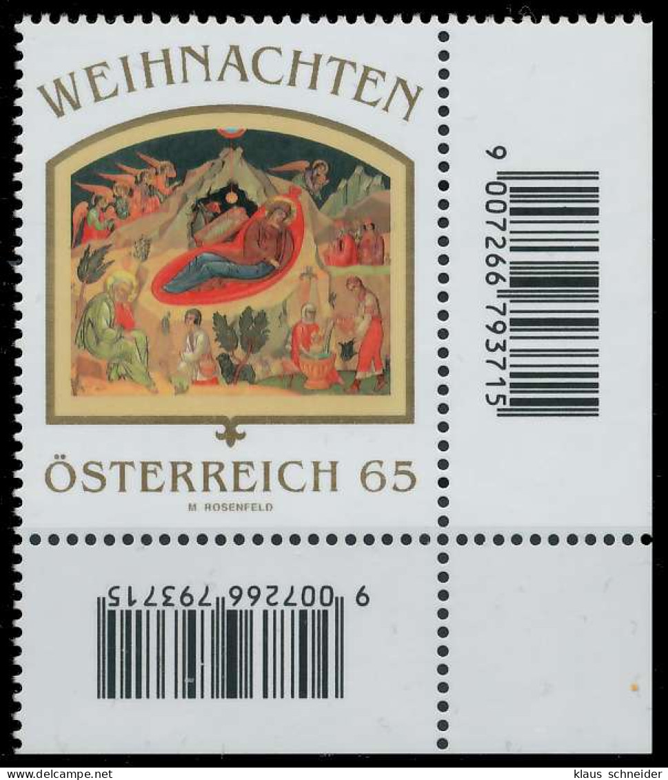 ÖSTERREICH 2007 Nr 2692 Postfrisch ECKE-URE X2EA78A - Nuovi