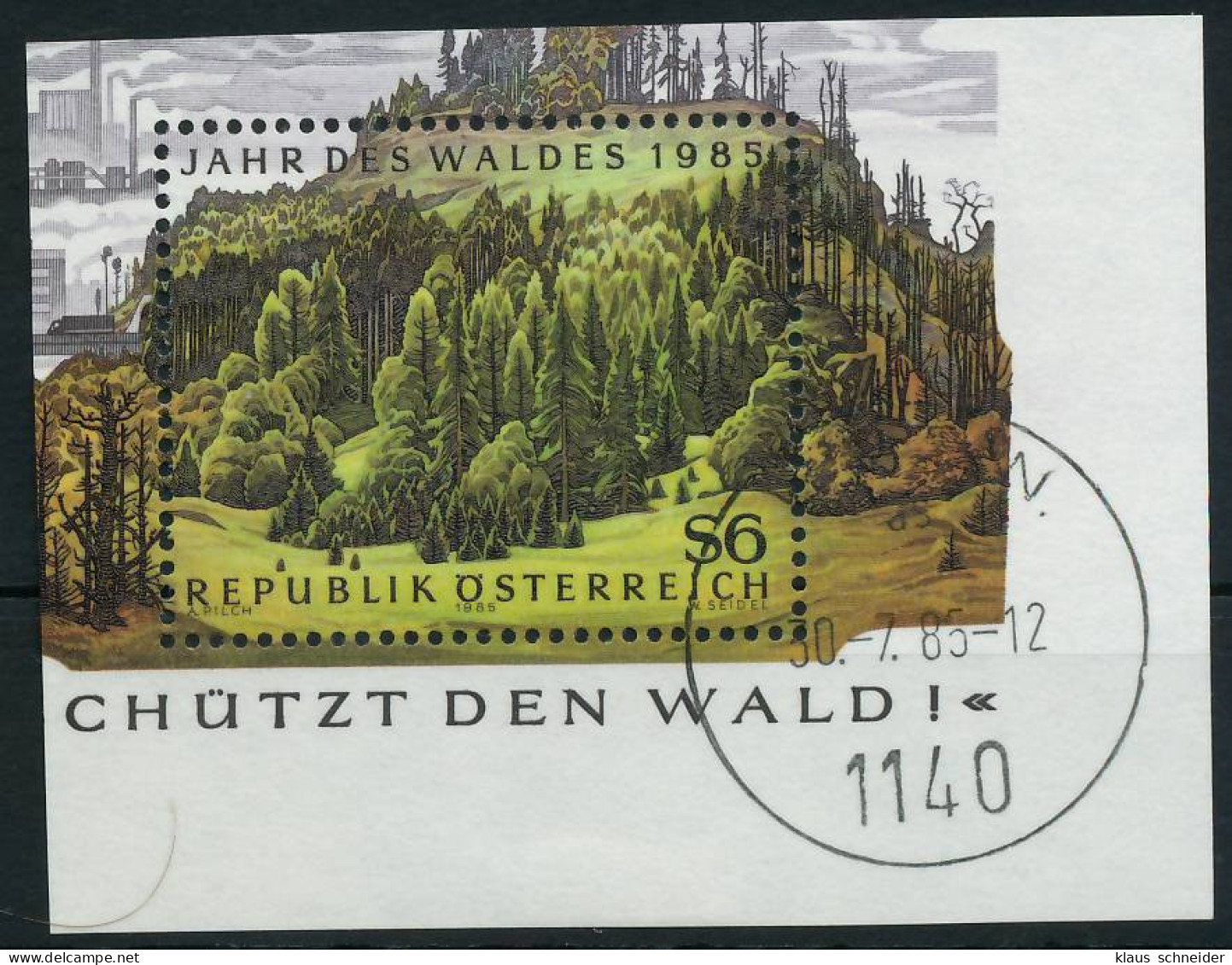 ÖSTERREICH 1985 Nr 1819 Gestempelt X2EE352 - Used Stamps