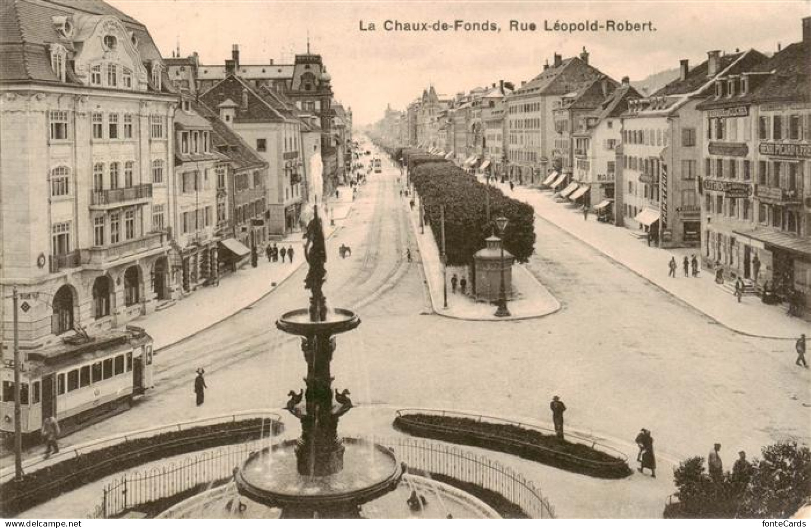 13908451 La_Chaux-de-Fonds_NE Rue Leopold Robert - Autres & Non Classés