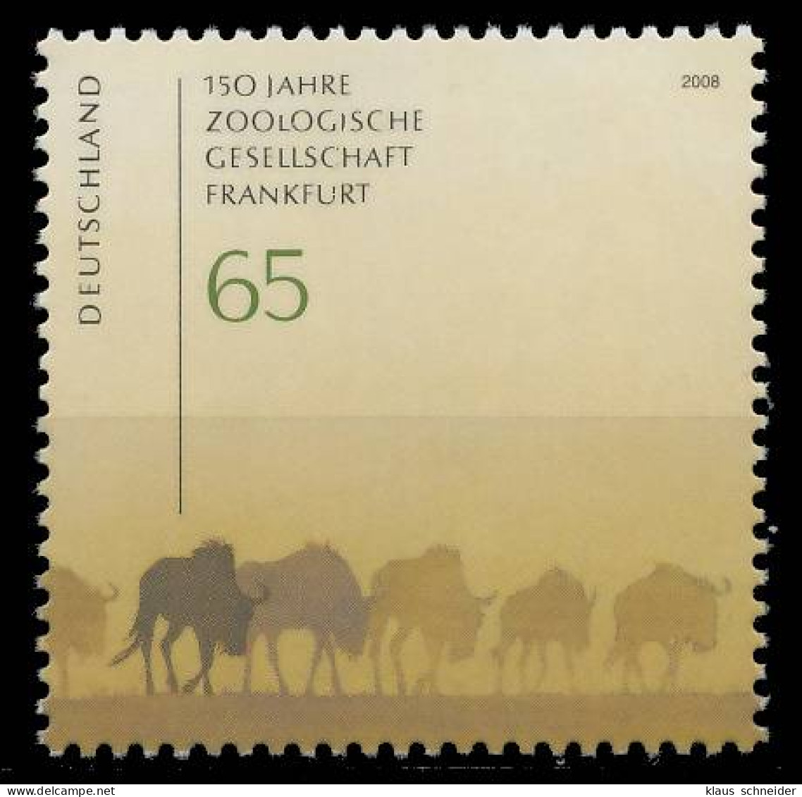 BRD BUND 2008 Nr 2653 Postfrisch SE07E22 - Unused Stamps