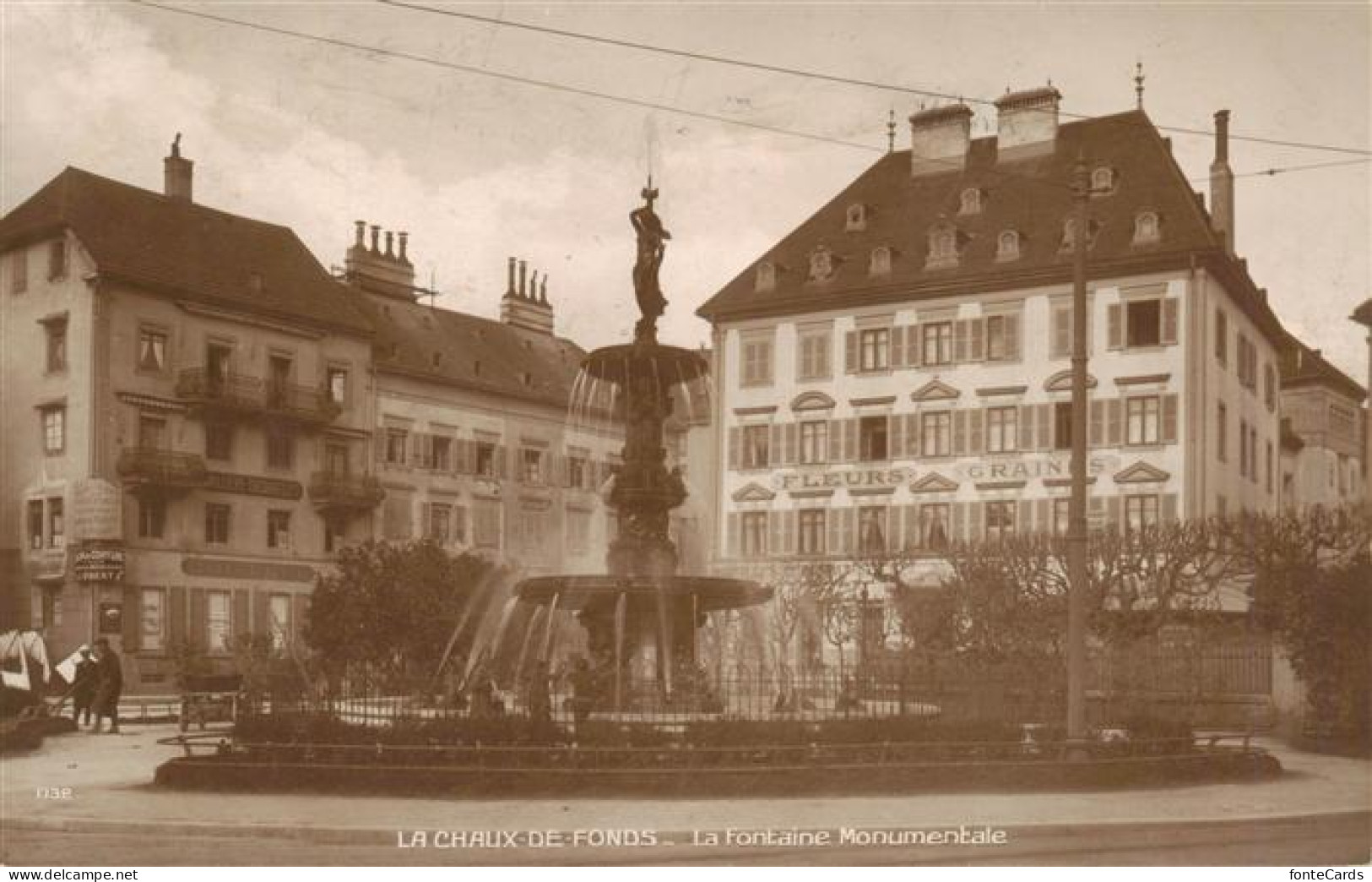 13908143 La_Chaux-de-Fonds_NE Fontaine Monumentale - Autres & Non Classés