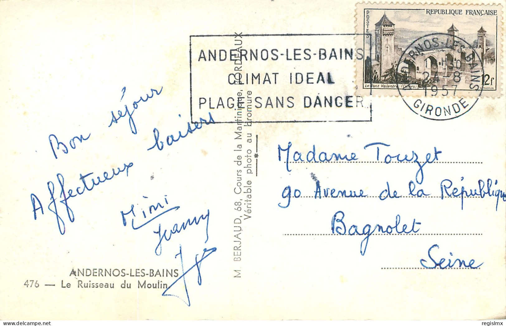 33-ANDERNOS LES BAINS-N°3015-A/0197 - Andernos-les-Bains