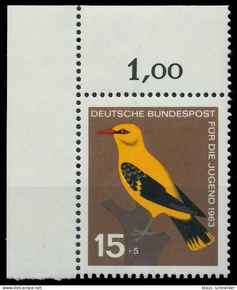 BRD BUND 1963 Nr 402 Postfrisch ECKE-OLI X2F383E - Unused Stamps