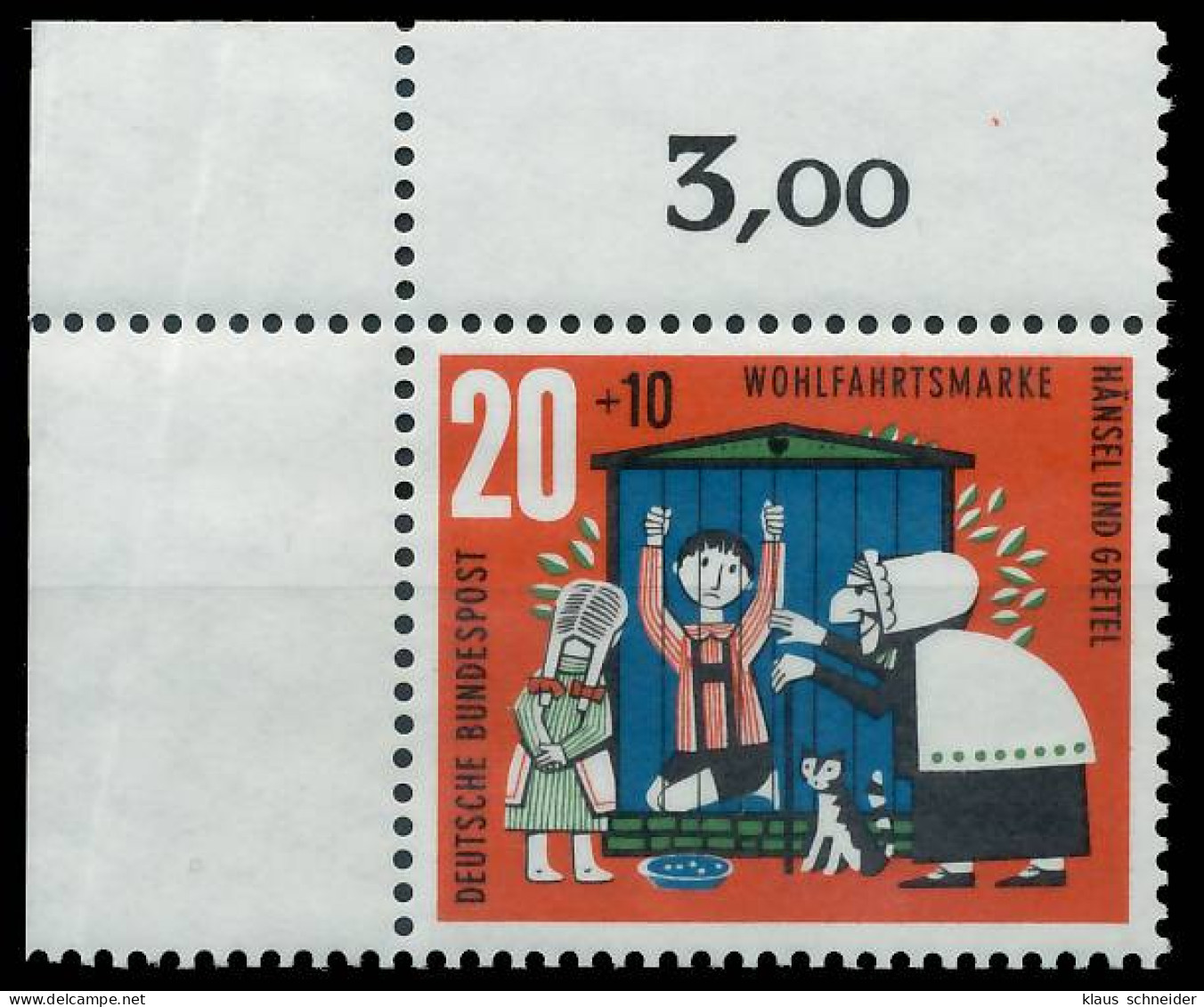 BRD BUND 1961 Nr 371 Postfrisch ECKE-OLI X2F38B6 - Nuevos