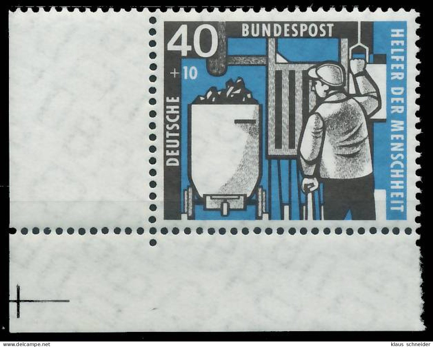 BRD BUND 1957 Nr 273 Postfrisch ECKE-ULI X2F7B4A - Neufs