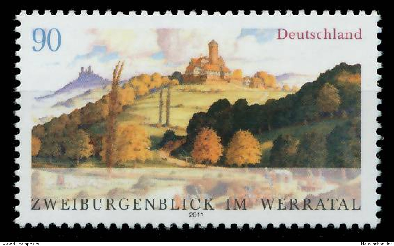 BRD BUND 2011 Nr 2847 Postfrisch SE160D6 - Unused Stamps