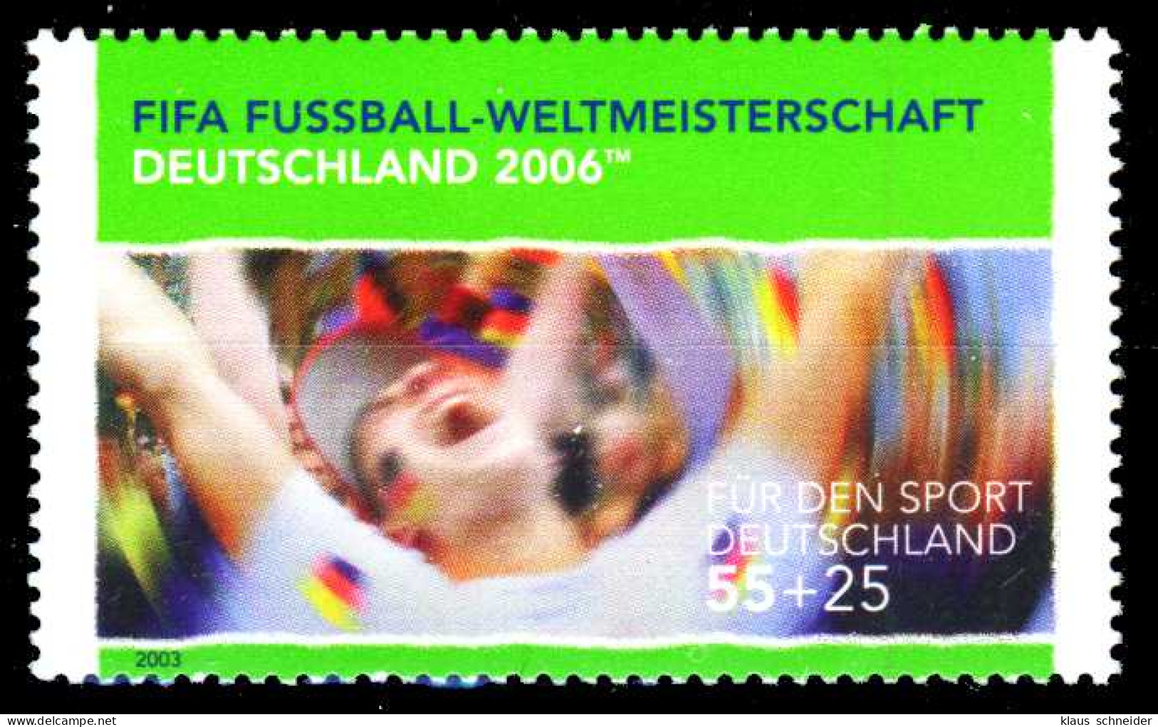 BRD BUND 2003 Nr 2325 Postfrisch SE190CE - Nuovi