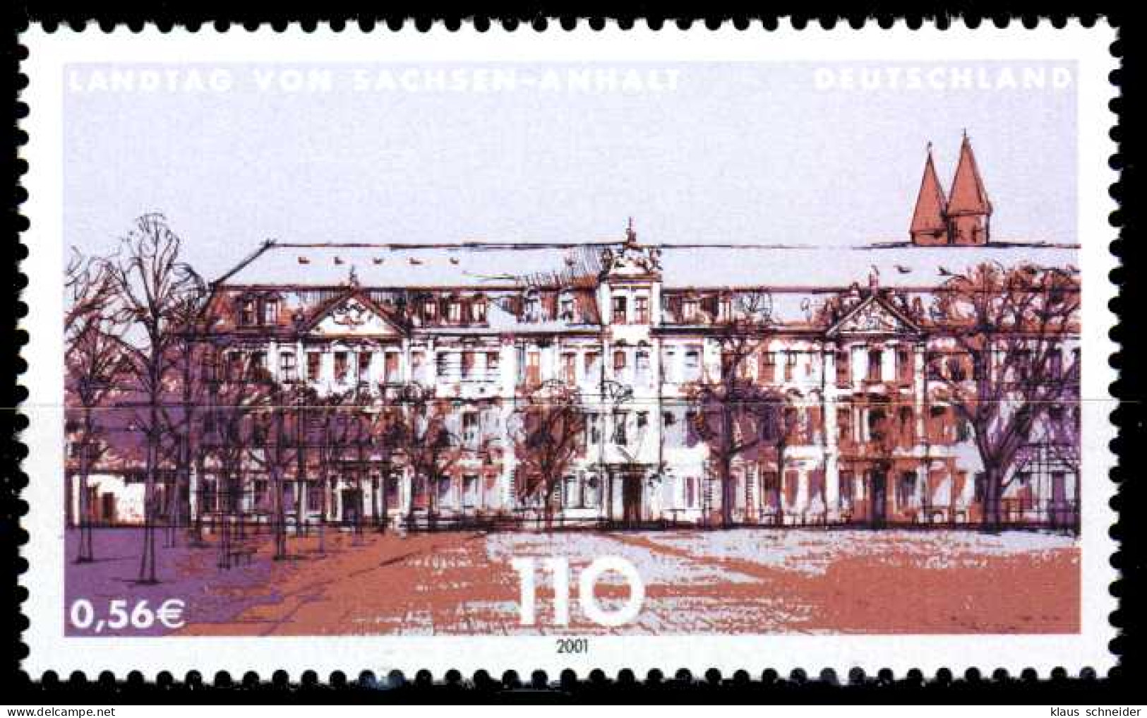 BRD BUND 2001 Nr 2184 Postfrisch SE1941E - Unused Stamps