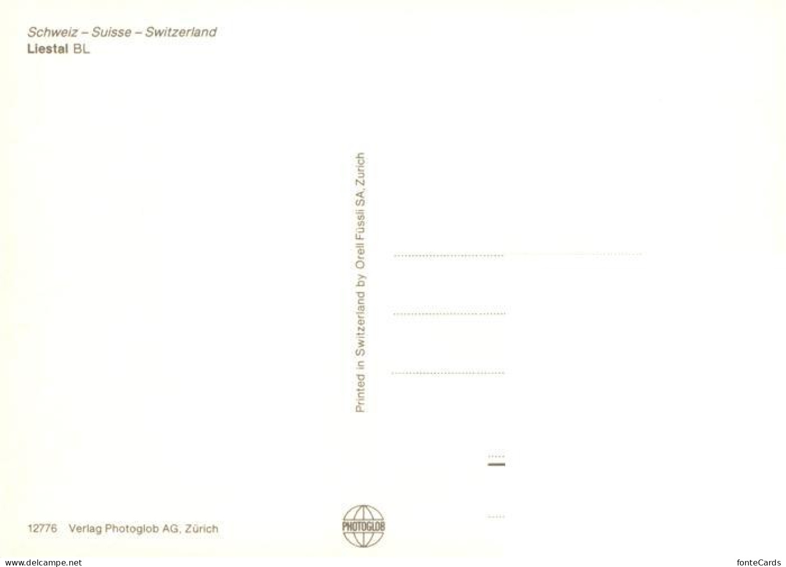 13901852 Liestal BL Ortspartien Panorama  - Autres & Non Classés