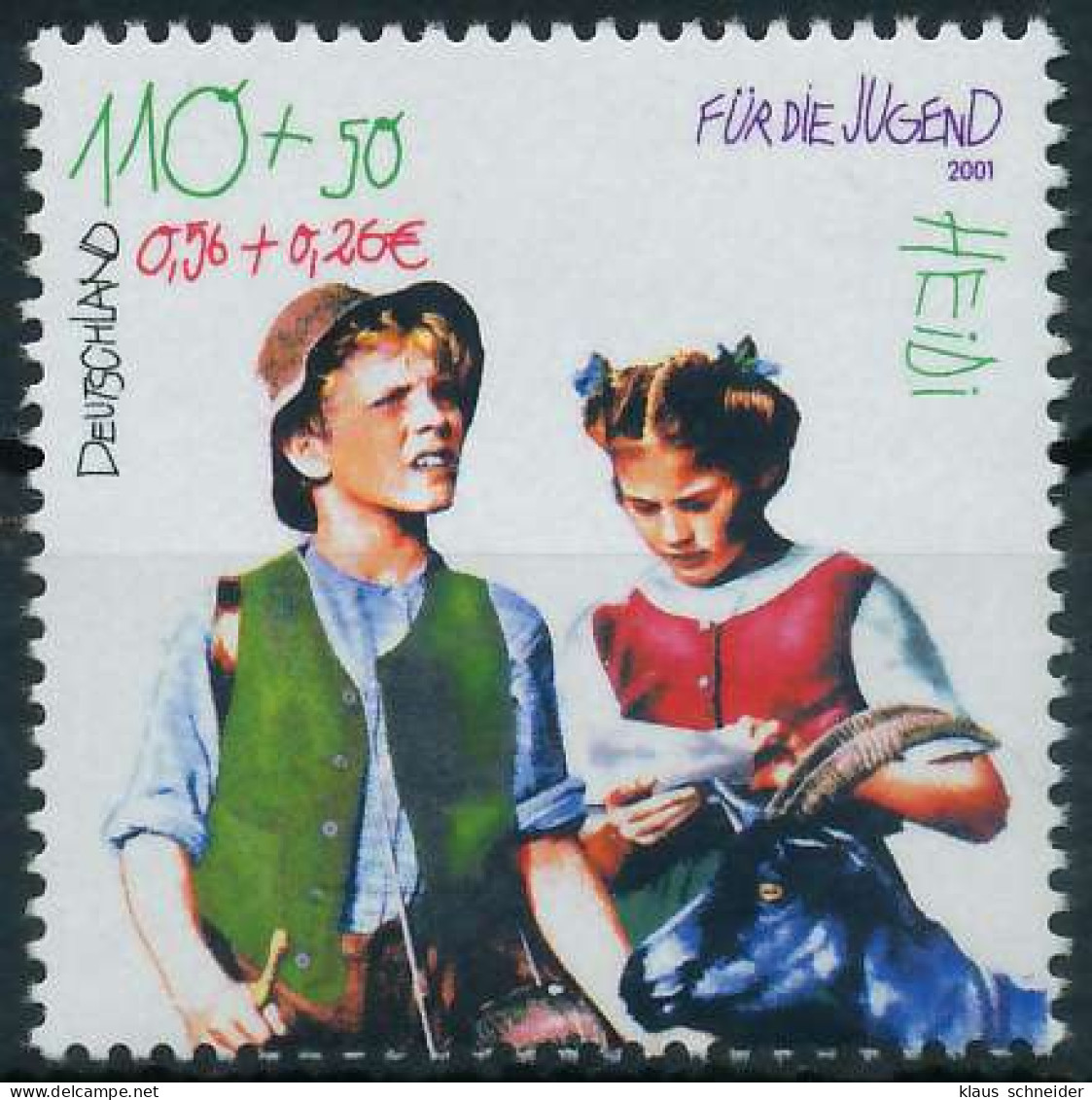 BRD BUND 2001 Nr 2192 Postfrisch SE1943A - Unused Stamps