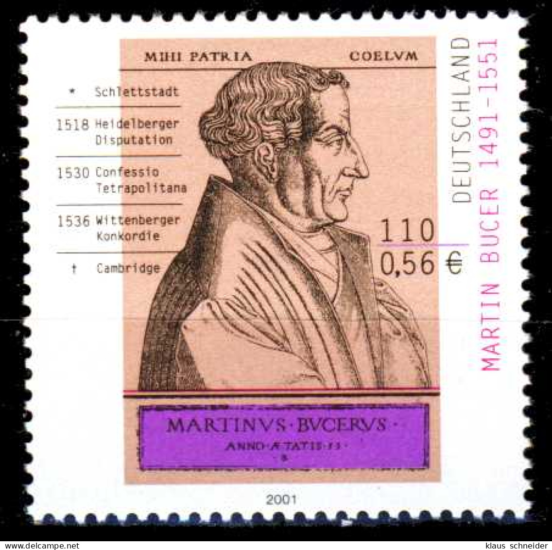 BRD BUND 2001 Nr 2169 Postfrisch SE194B2 - Unused Stamps