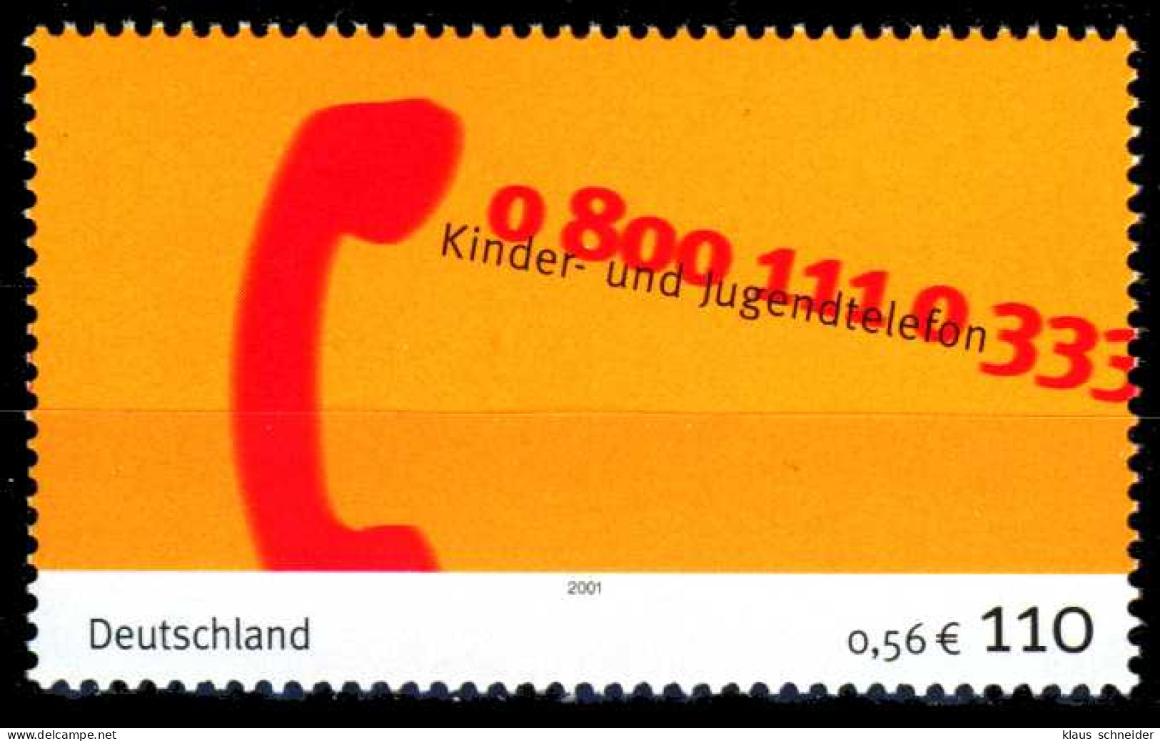 BRD BUND 2001 Nr 2164 Postfrisch SE194D6 - Nuovi