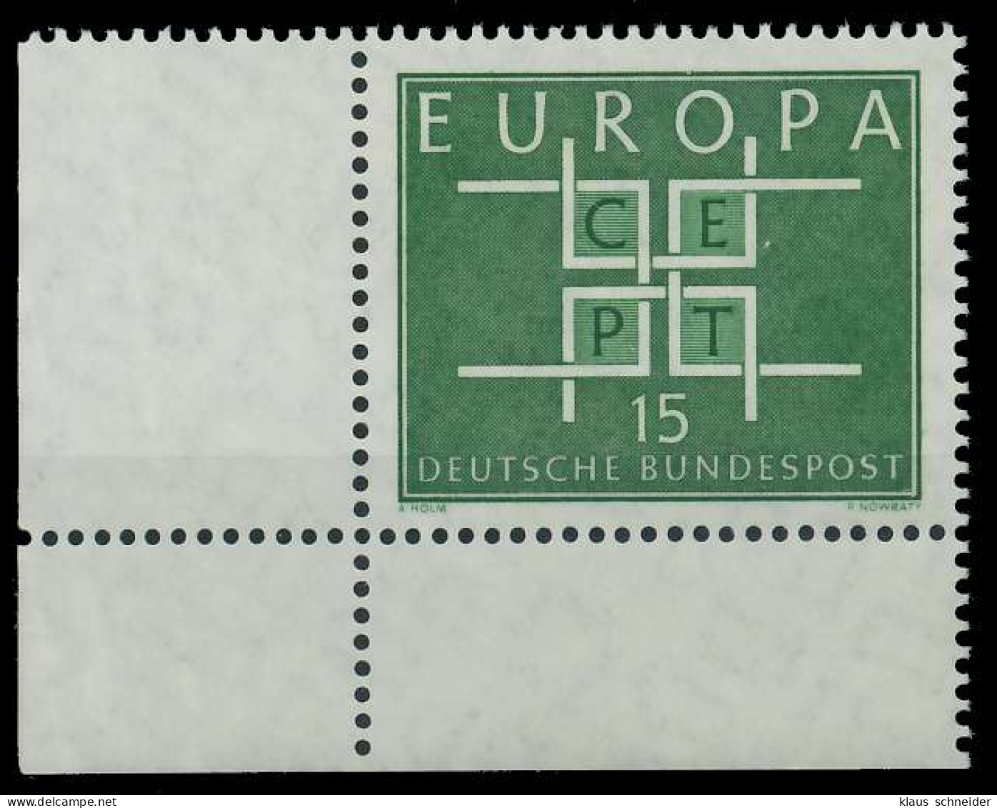 BRD BUND 1963 Nr 406 Postfrisch ECKE-ULI X30229E - Neufs