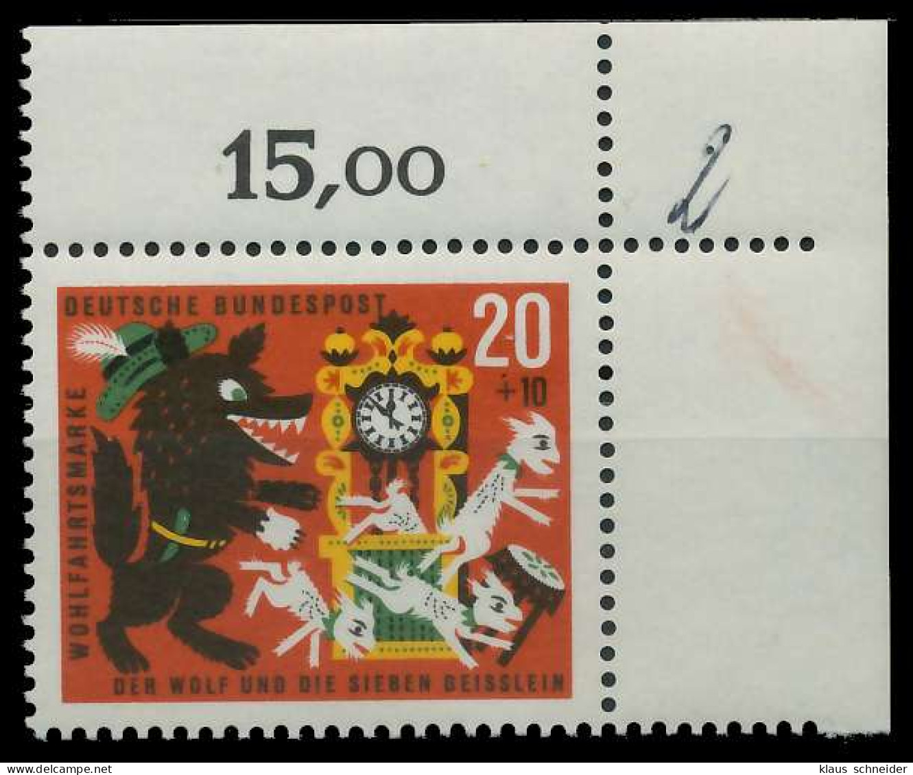 BRD BUND 1963 Nr 410 Postfrisch ECKE-ORE X3022EA - Unused Stamps